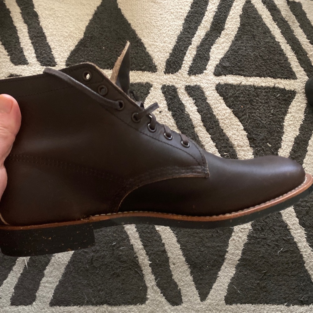 Red Wing 8061 Merchant Boot -Ebony Harness in Mens size 10